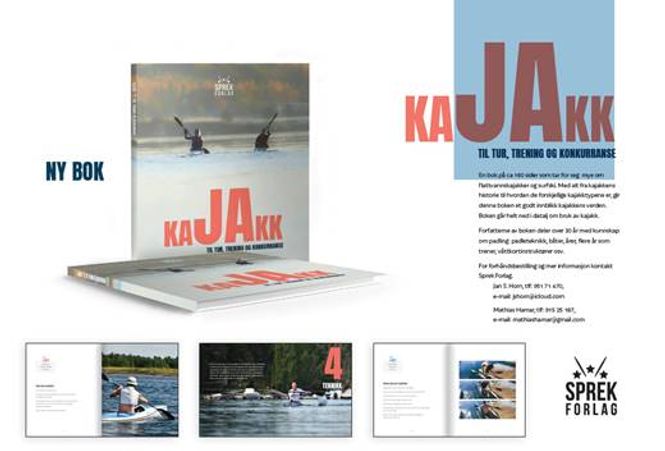 Hovedbilde Kajakk bok til tur, trening og konkurranse